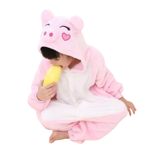 Combinaison Pyjama  Cochon Enfant