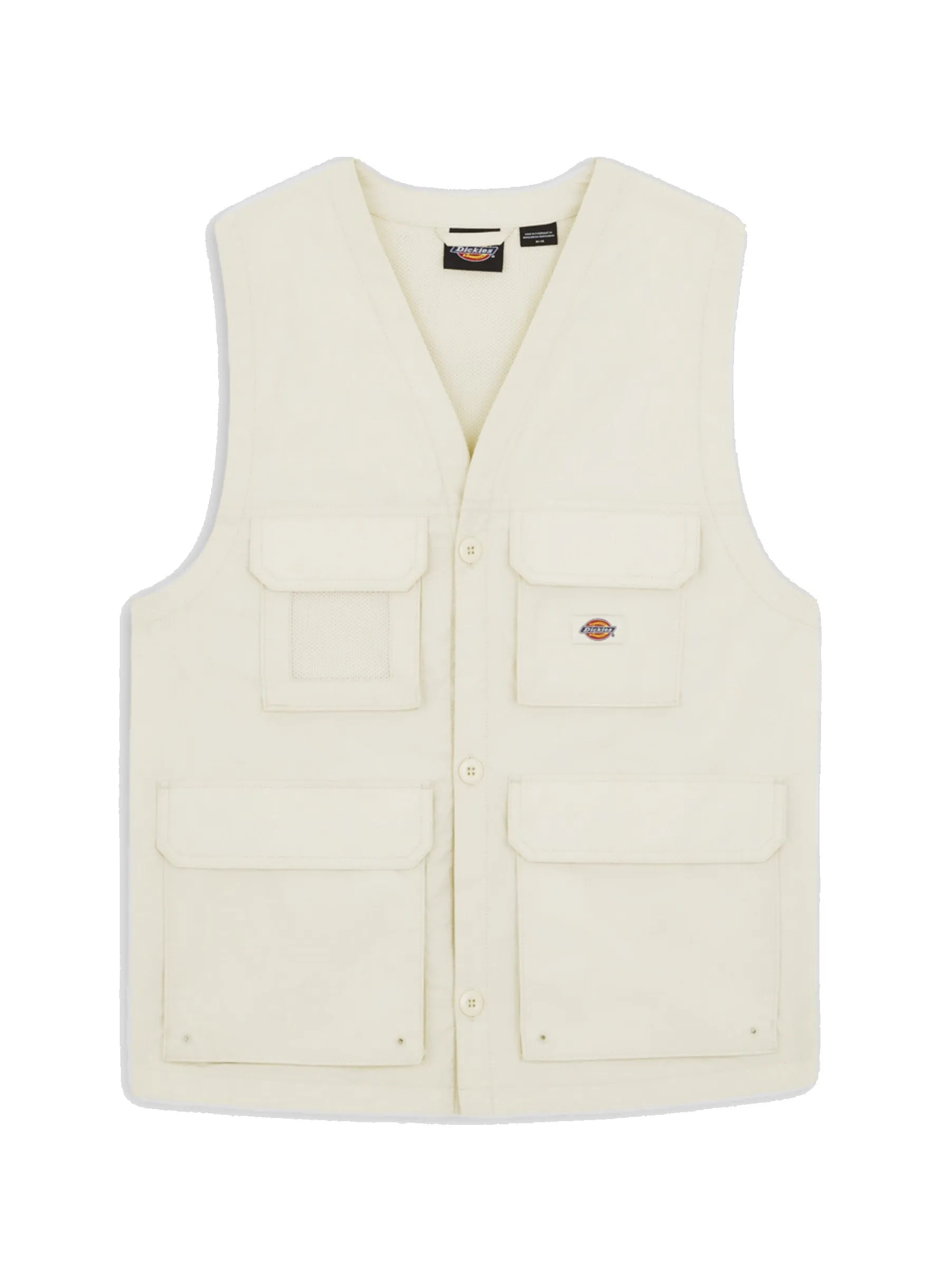 DICKIES GILET REPORTER Beige