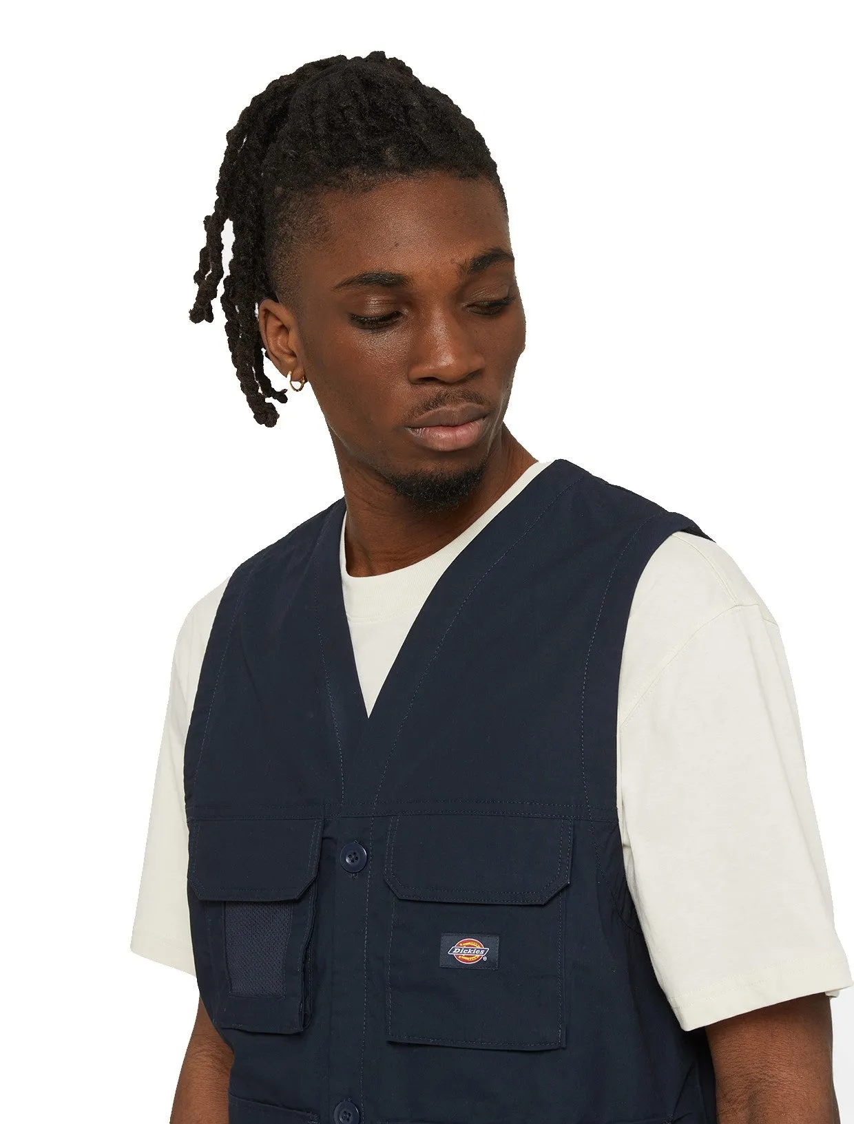 DICKIES GILET REPORTER Marine