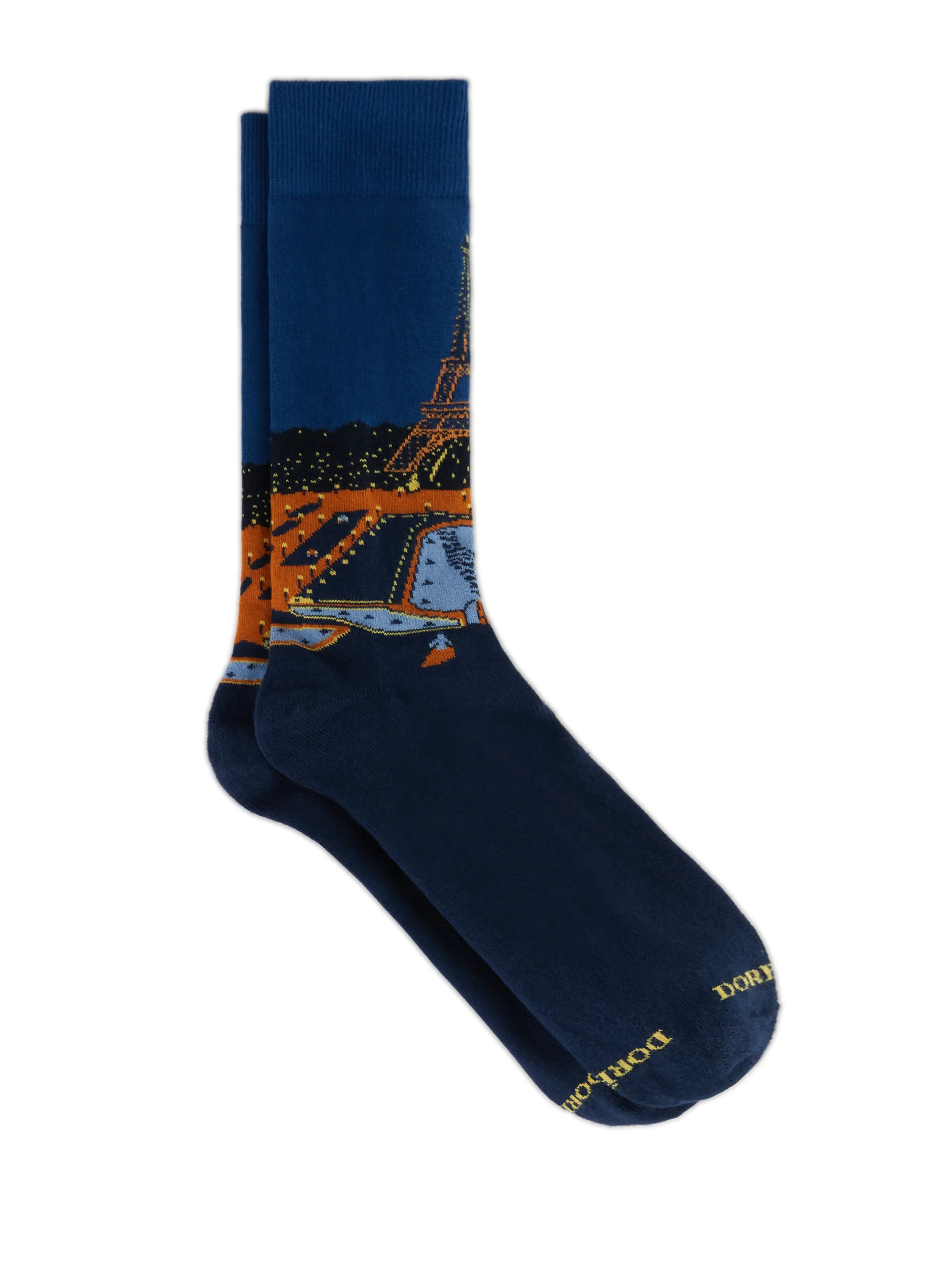 DORÉ DORÉ  Chaussettes imprimées  - Bleu