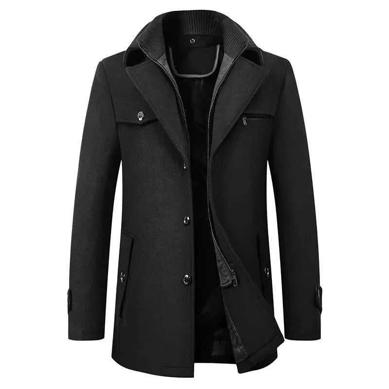 Earl | Manteau long d'hiver pour Homme | Chaud