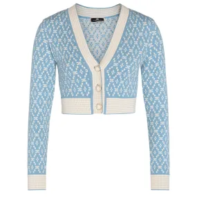 Elisabetta Franchi Cardigan couleur sucre