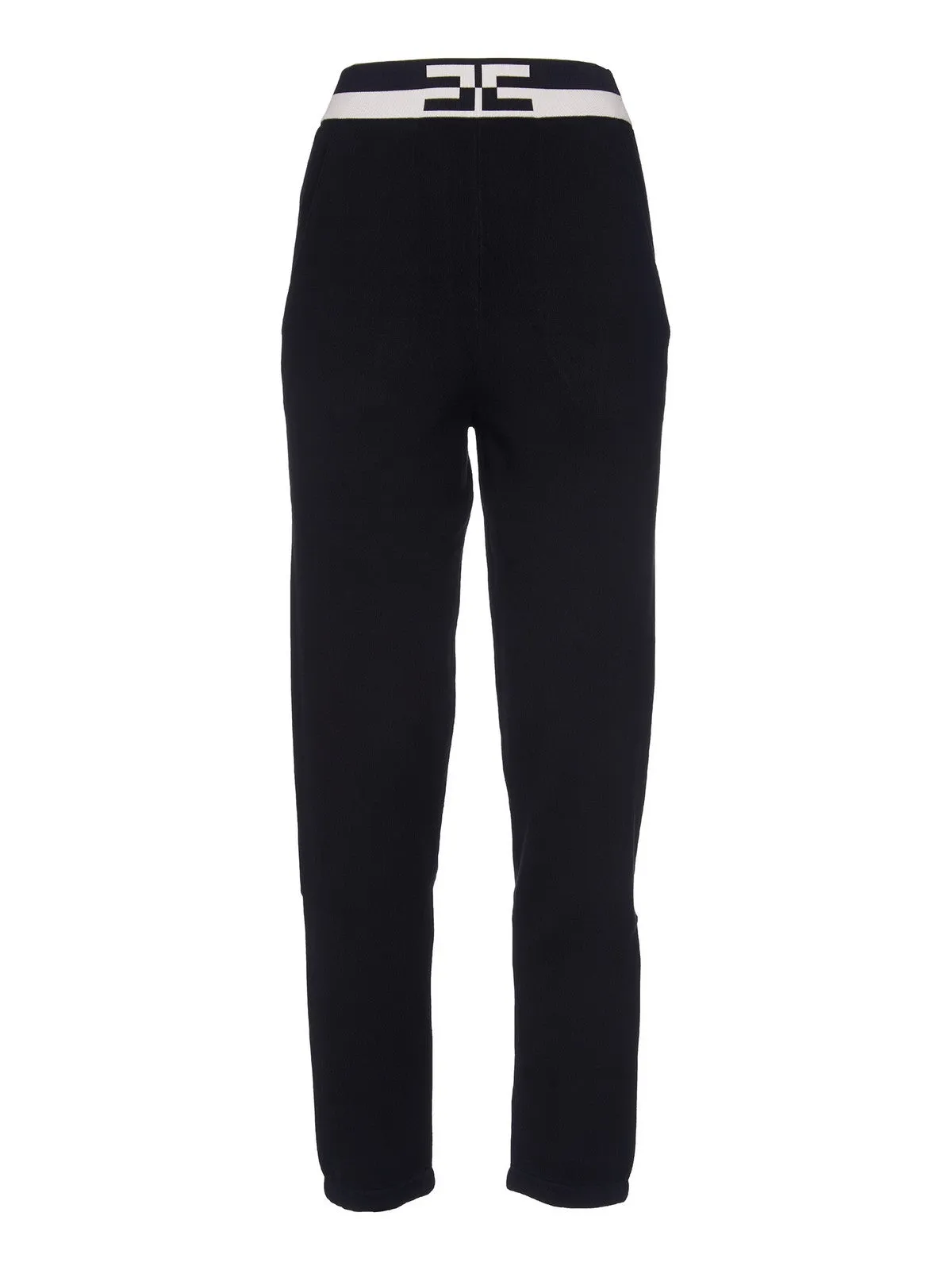 Elisabetta Franchi Pantalon de jogging pour femme Noir - KP62S46E2 685