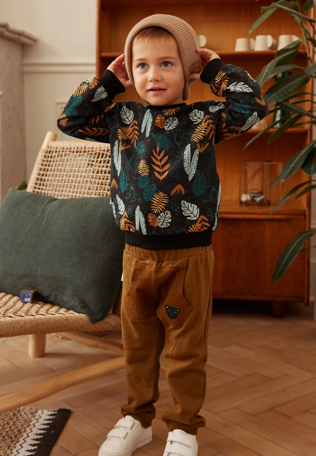 Ensemble sweat et pantalon bébé garçon Petit Bavard - PETIT BEGUIN