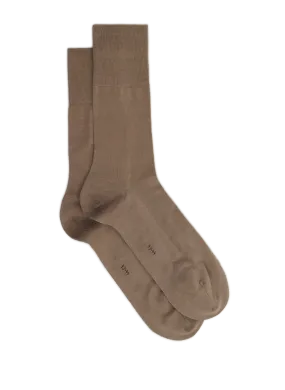 FALKE  Chaussettes en coton  - Marron