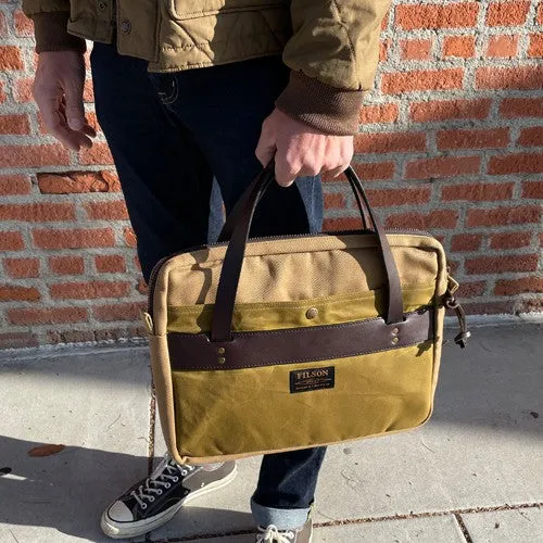 Filson Sacoche Compacte en Rugged Twill Beige