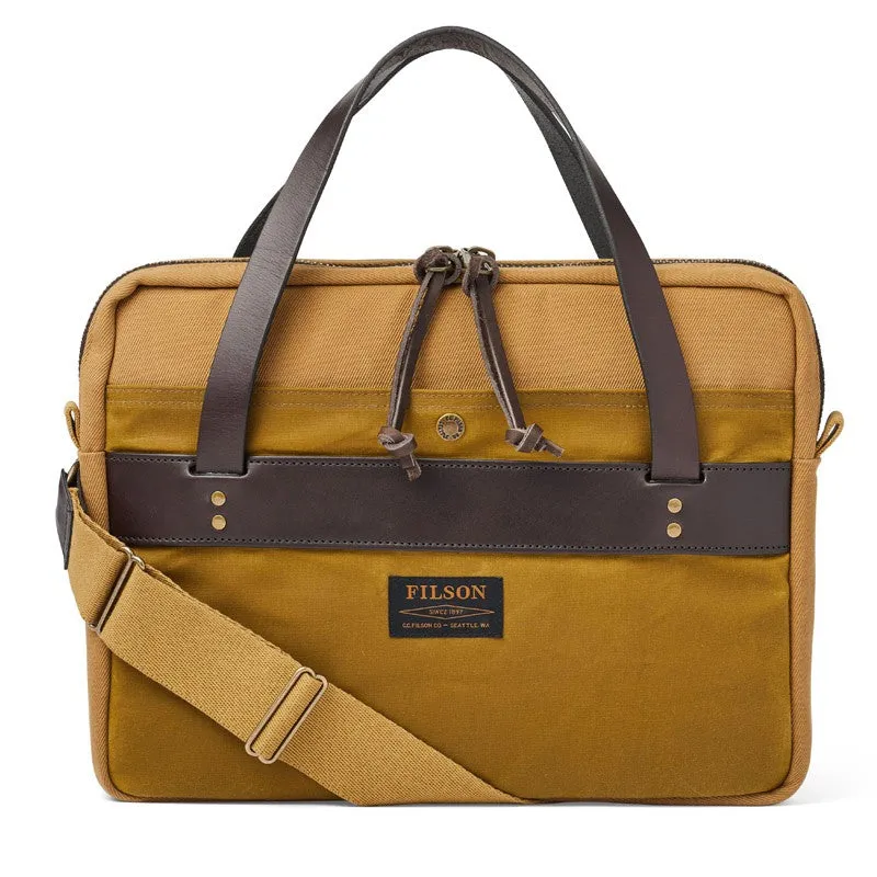 Filson Sacoche Compacte en Rugged Twill Beige