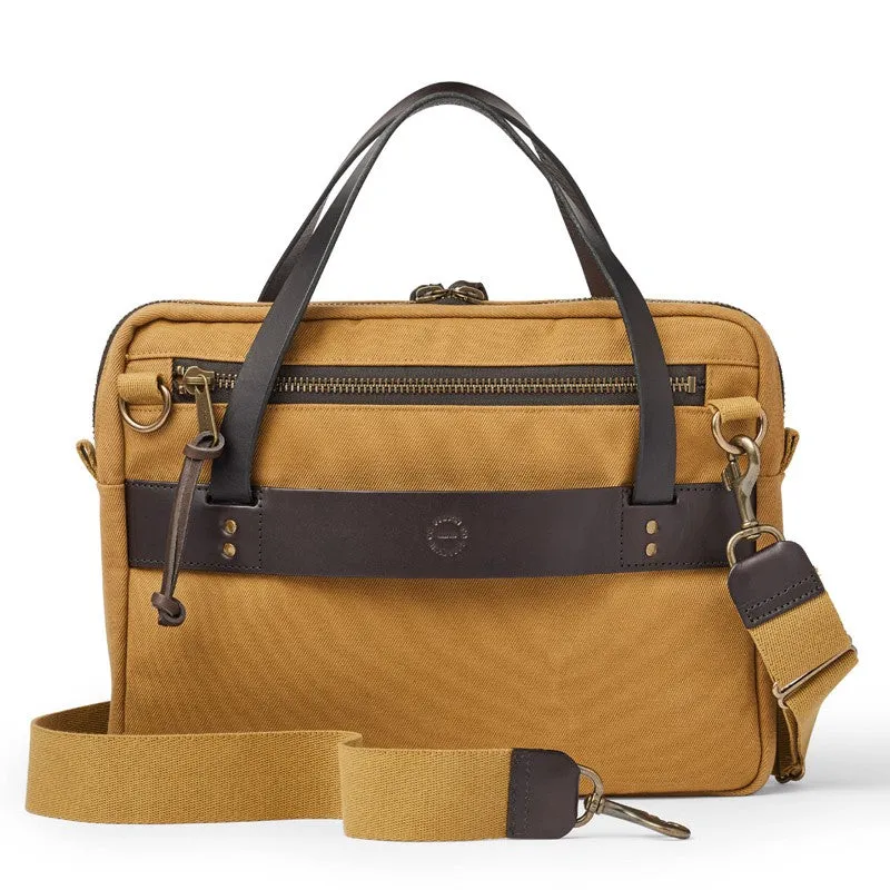 Filson Sacoche Compacte en Rugged Twill Beige