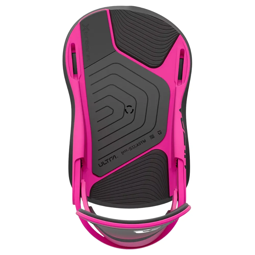 Fixations de snowboard Ultra Hot Pink 2025 pour femmes