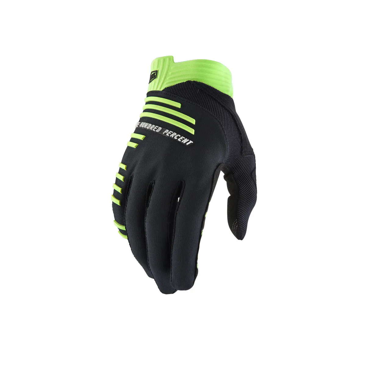 Gants 100% R-CORE Noir/Jaune