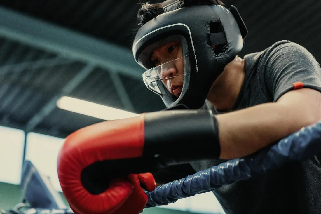 GANTS DE BOXE 100 - ROUGE