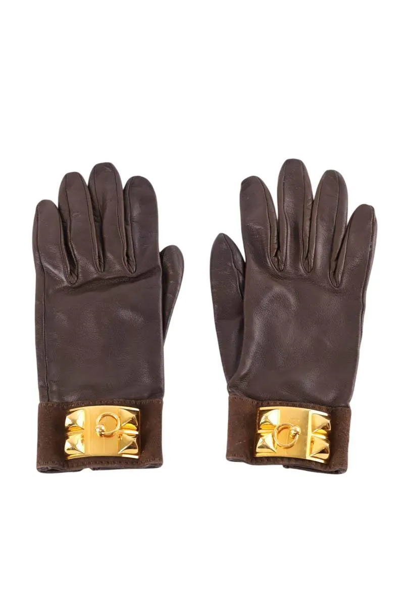 Gants en cuir