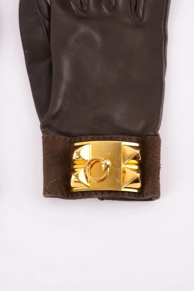 Gants en cuir