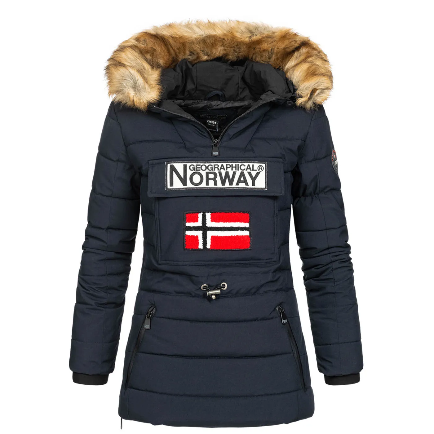 Geographical Norway Belinda Femme - Doudoune matelassée Marine