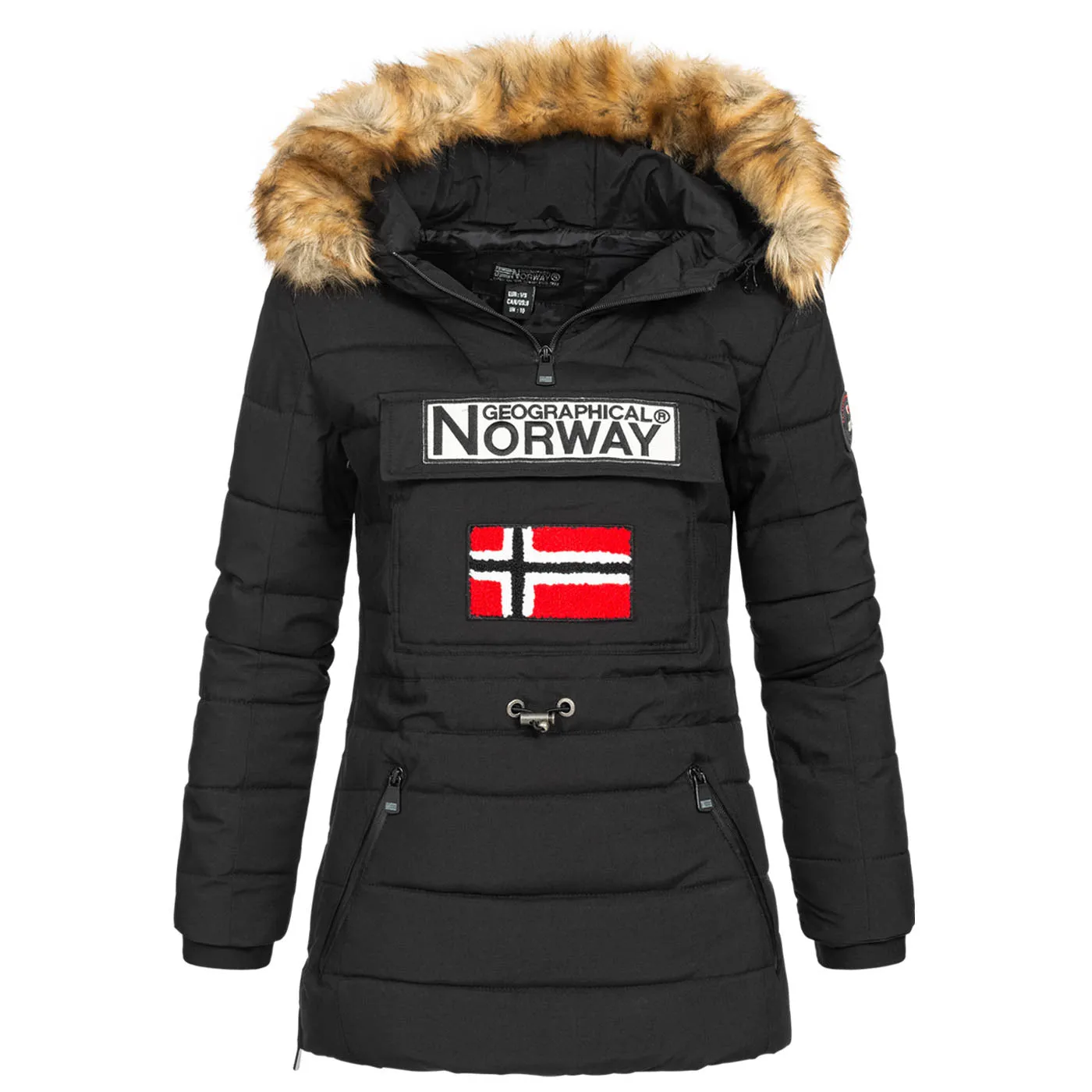 Geographical Norway Belinda Femme - Doudoune matelassée Noir