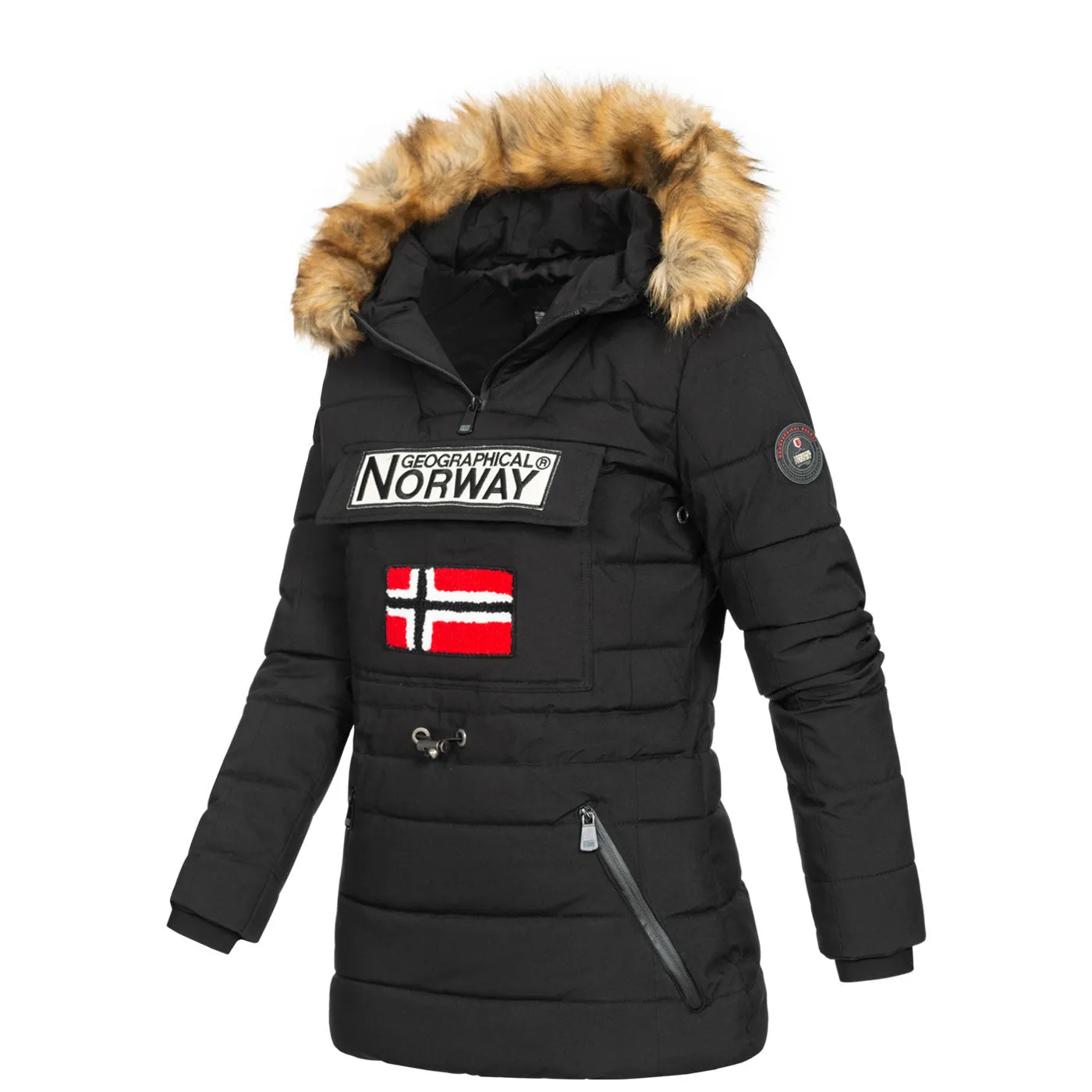 Geographical Norway Belinda Femme - Doudoune matelassée Noir