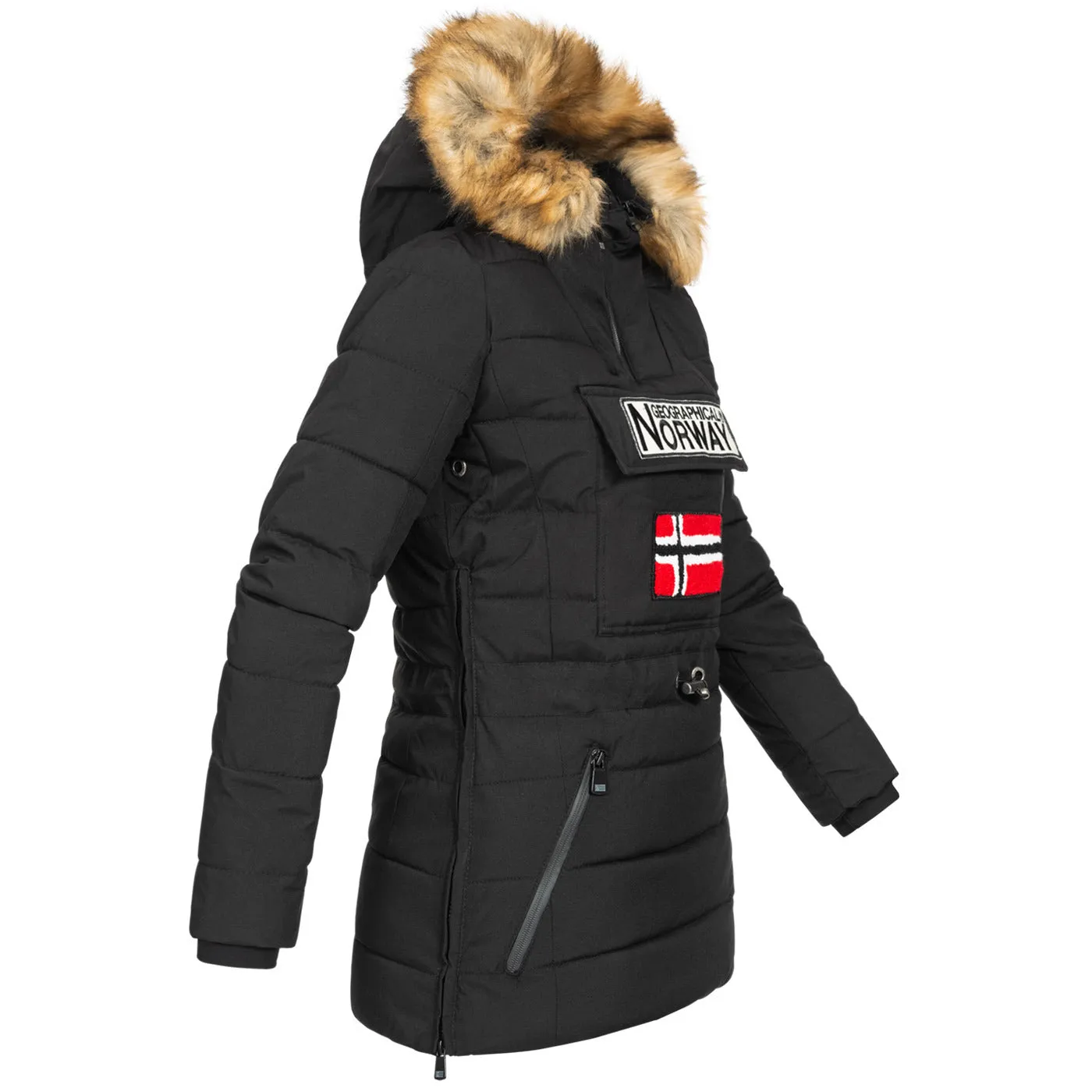 Geographical Norway Belinda Femme - Doudoune matelassée Noir