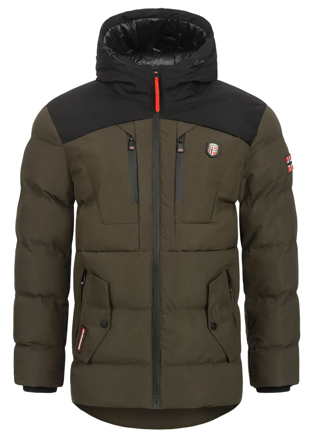 Geographical Norway Cachot Homme - Parka Kaki