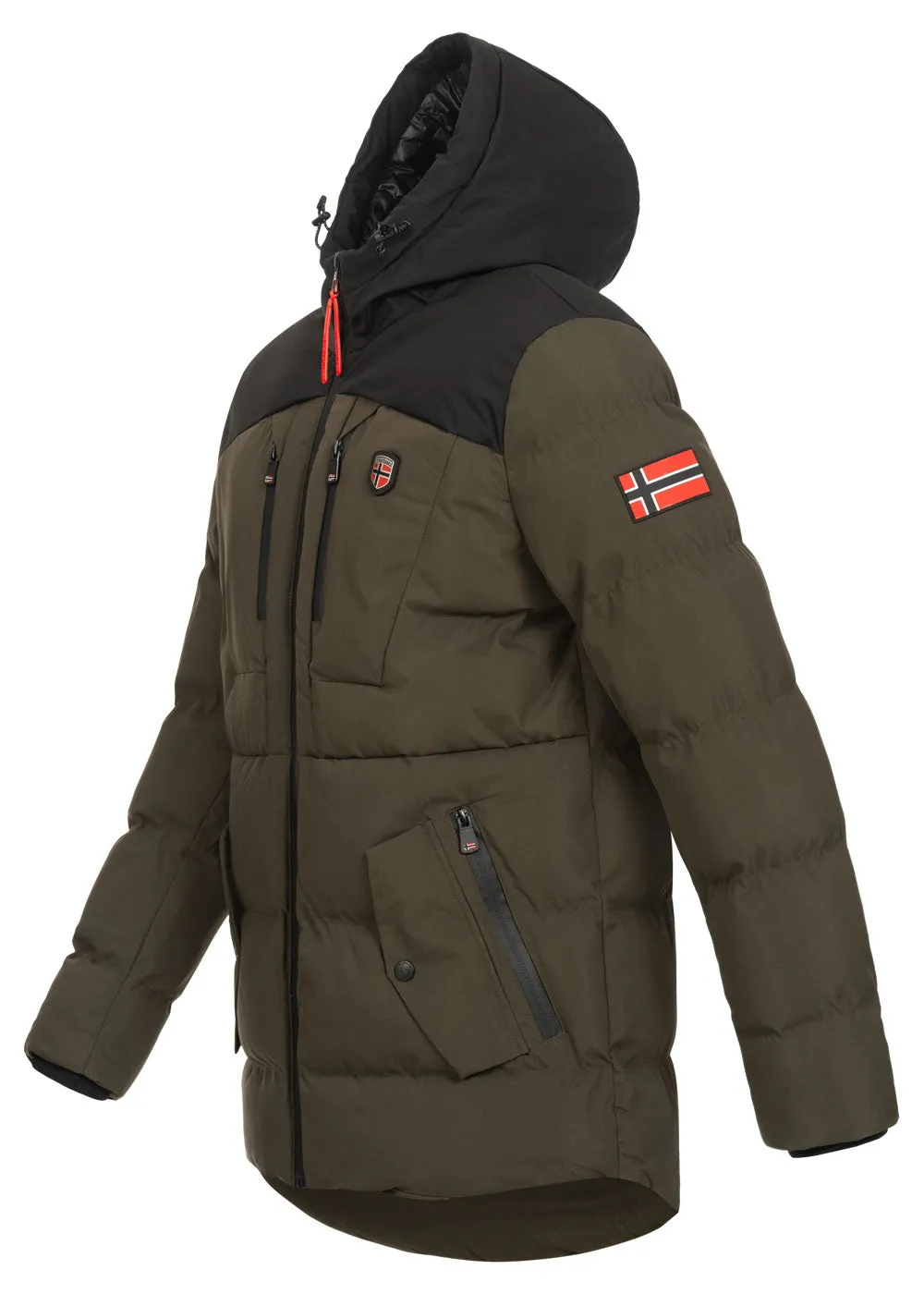 Geographical Norway Cachot Homme - Parka Kaki