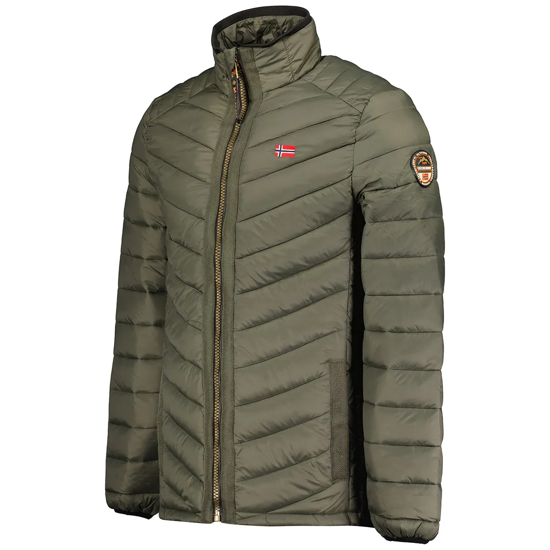 Geographical Norway Carliti Basic - Parka Matelassée Homme Olive