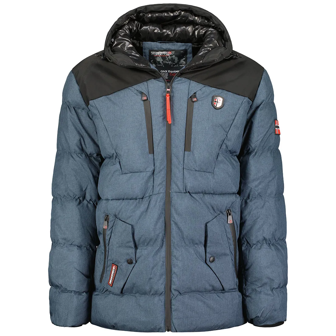 Geographical Norway Cashblend Homme - Parka Marine