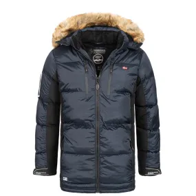 Geographical Norway Danone Homme - Parka homme bi - matière Marine