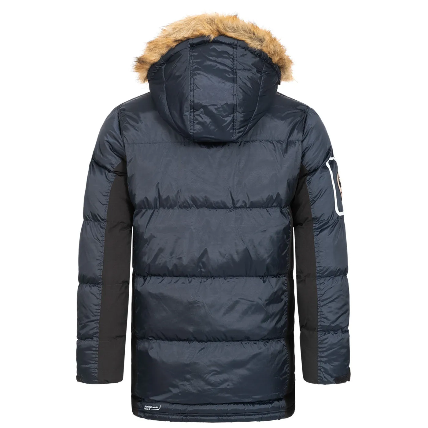 Geographical Norway Danone Homme - Parka homme bi - matière Marine