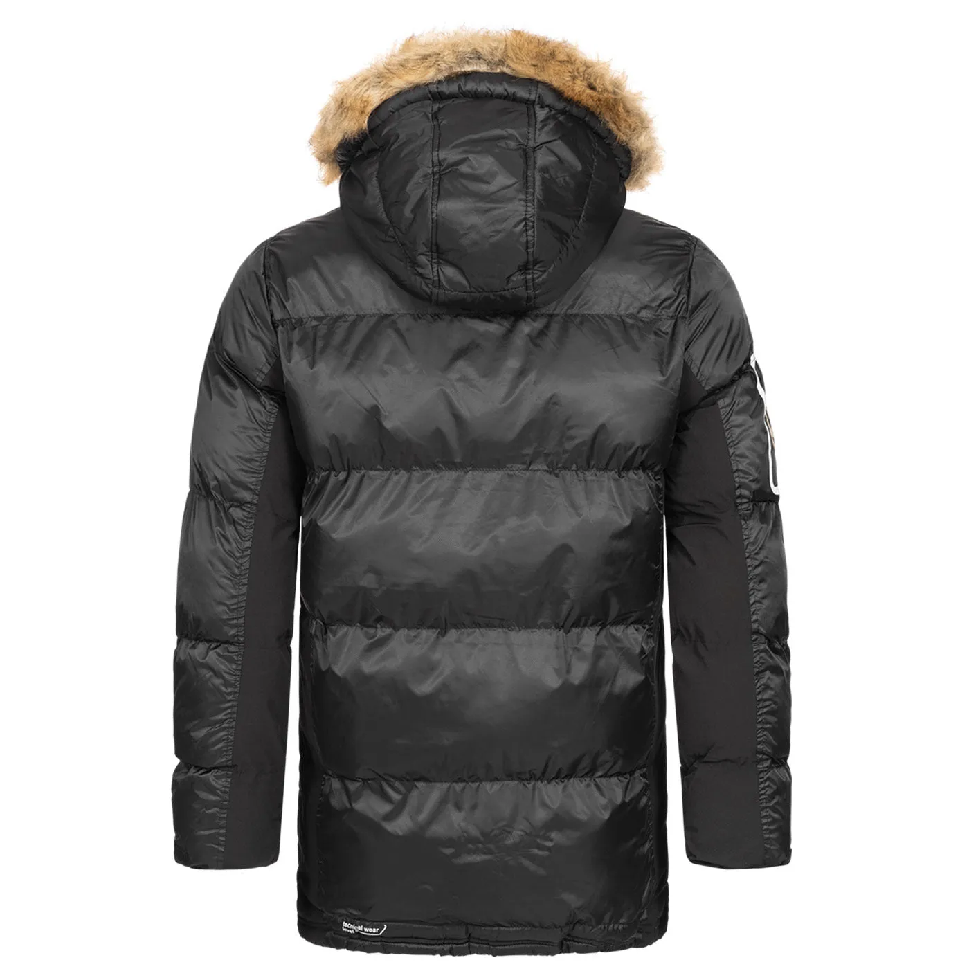 Geographical Norway Danone Homme - Parka homme bi - matière Noir