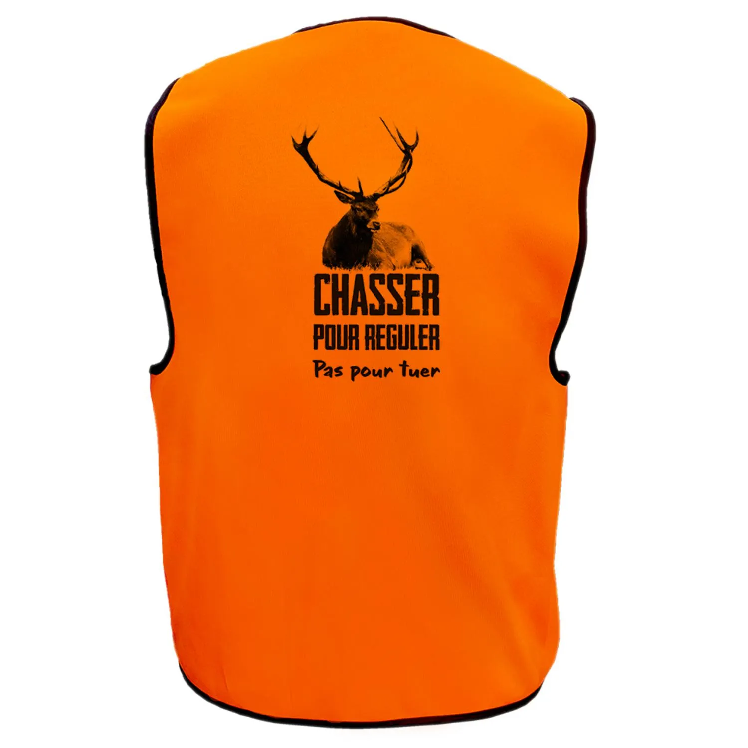 Gilet de chasse – Chasser pour réguler pas pour tuer cerf