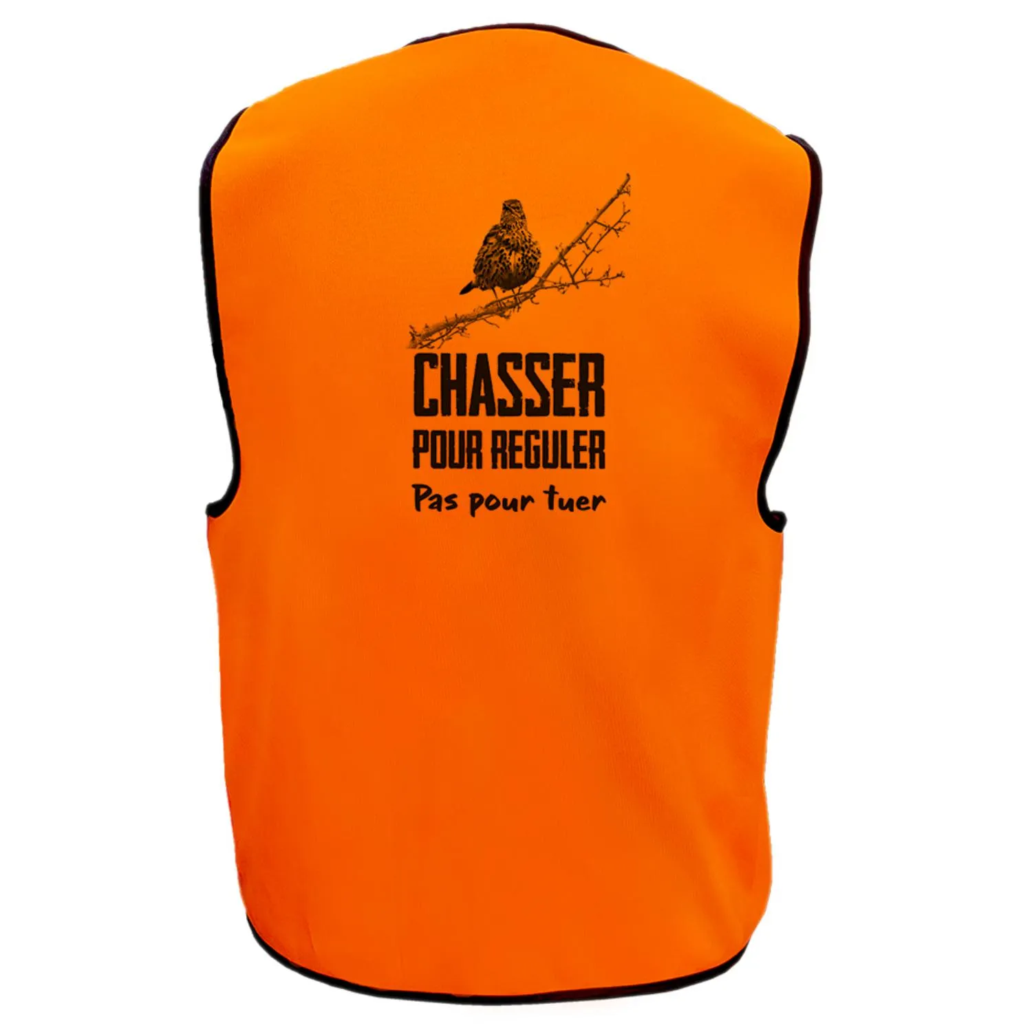 Gilet de chasse – Chasser pour réguler pas pour tuer grive