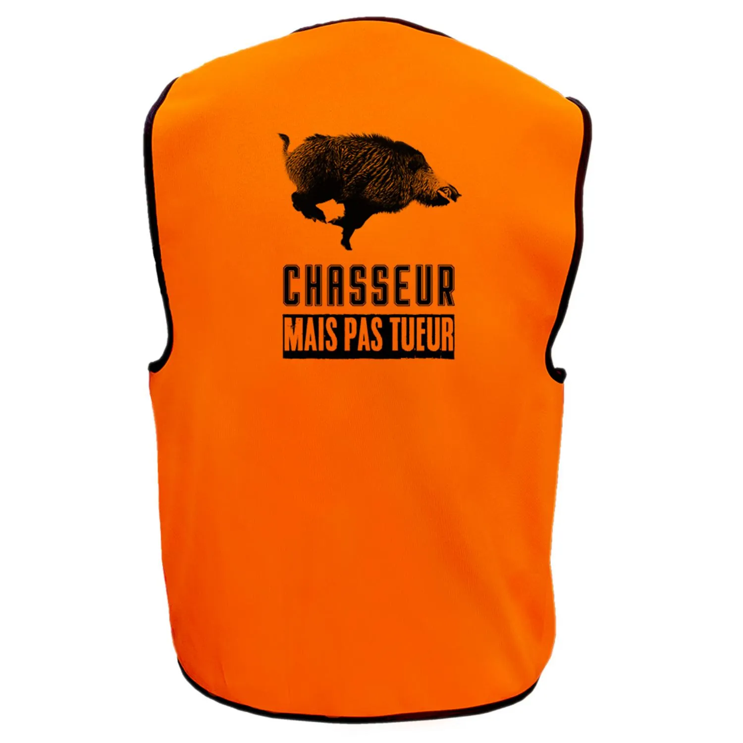 Gilet de chasse – Chasseur mais pas tueur sanglier