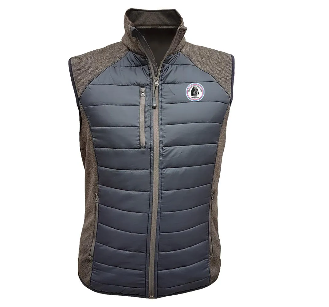 Gilet doudoune de chasse – Ecusson Griffon Bleu de Gascogne