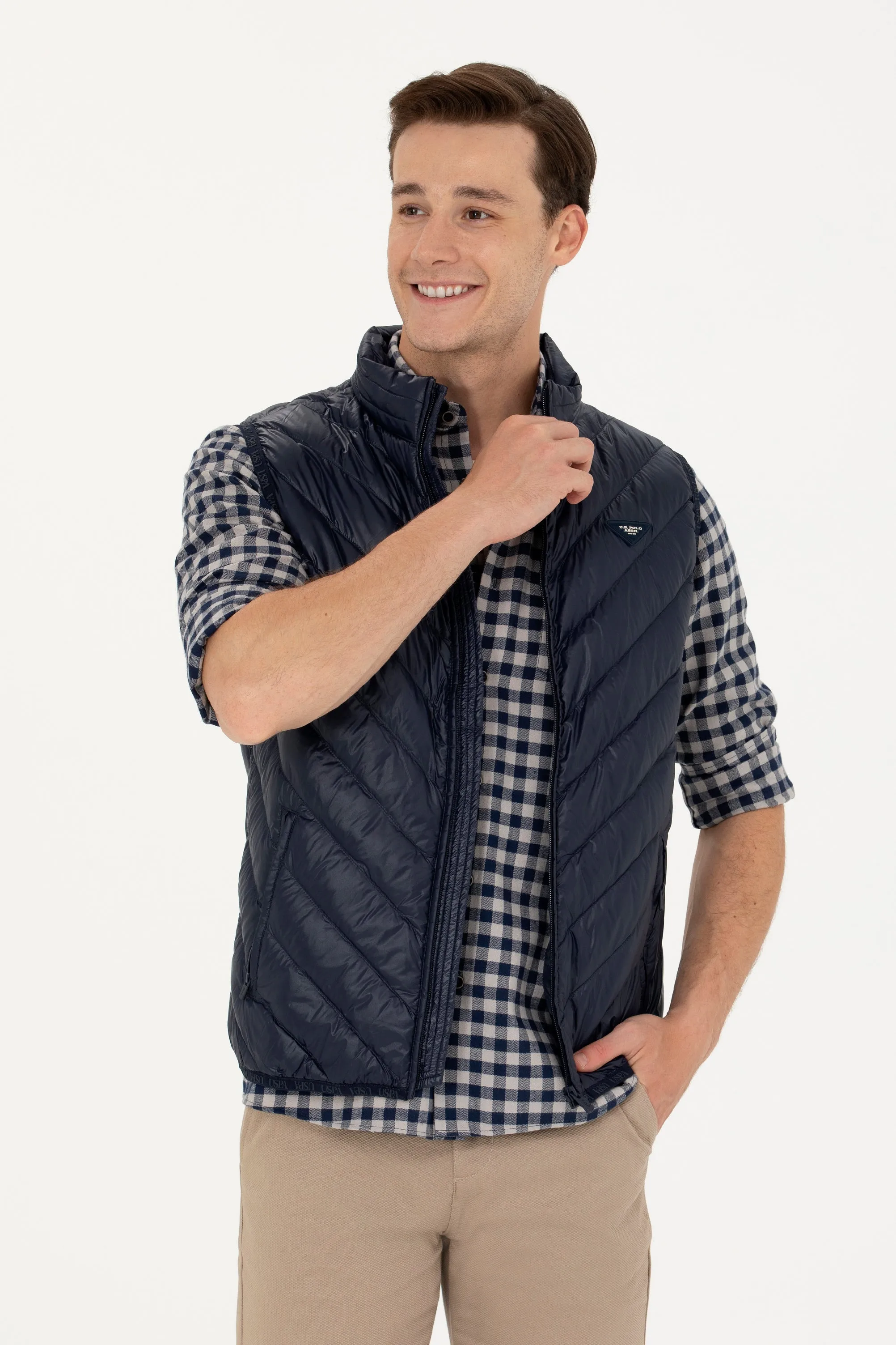 GILET DOUDOUNE FRANCIS BLEU MARINE-1631409VR033