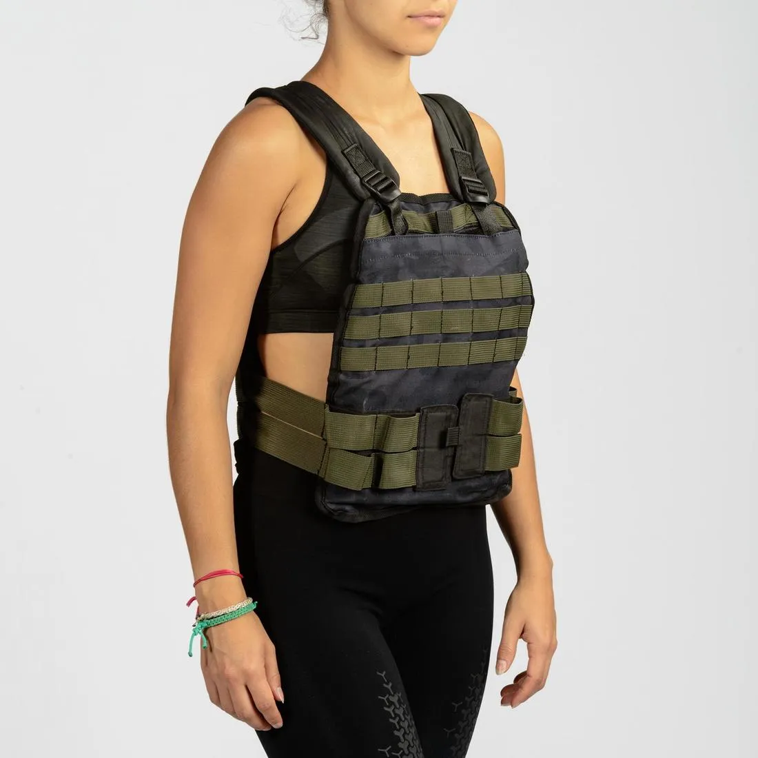 Gilet lesté de musculation et cross training 10 kg