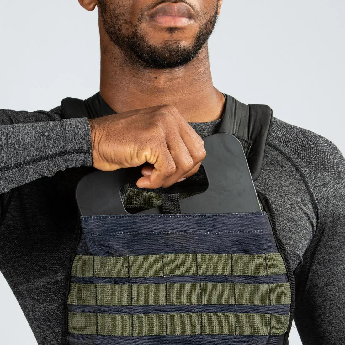 Gilet lesté de musculation et cross training 10 kg