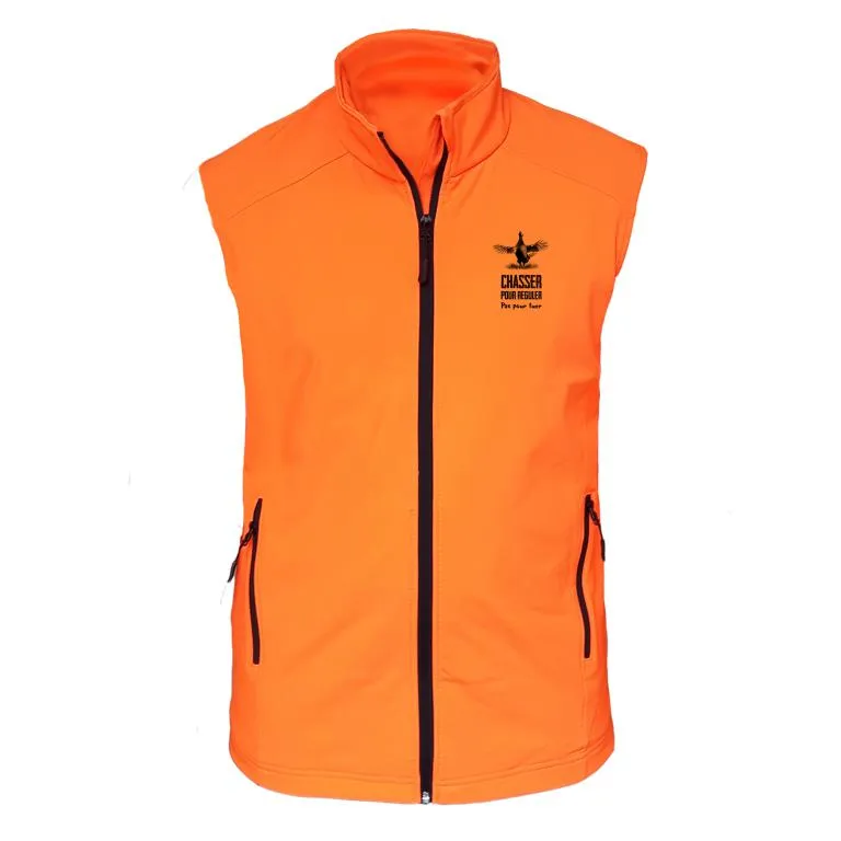 Gilet softshell  – Chasser pour réguler pas pour tuer Faisan