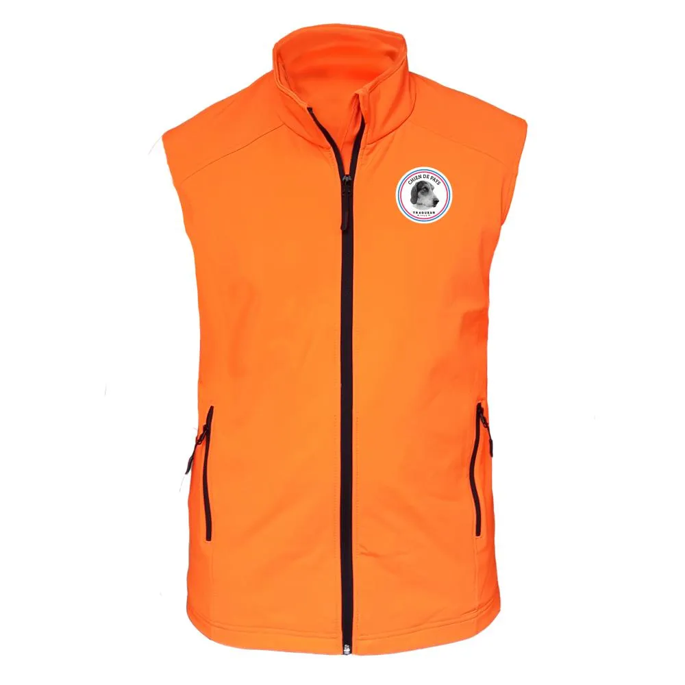 Gilet softshell – Ecusson Chien de Pays