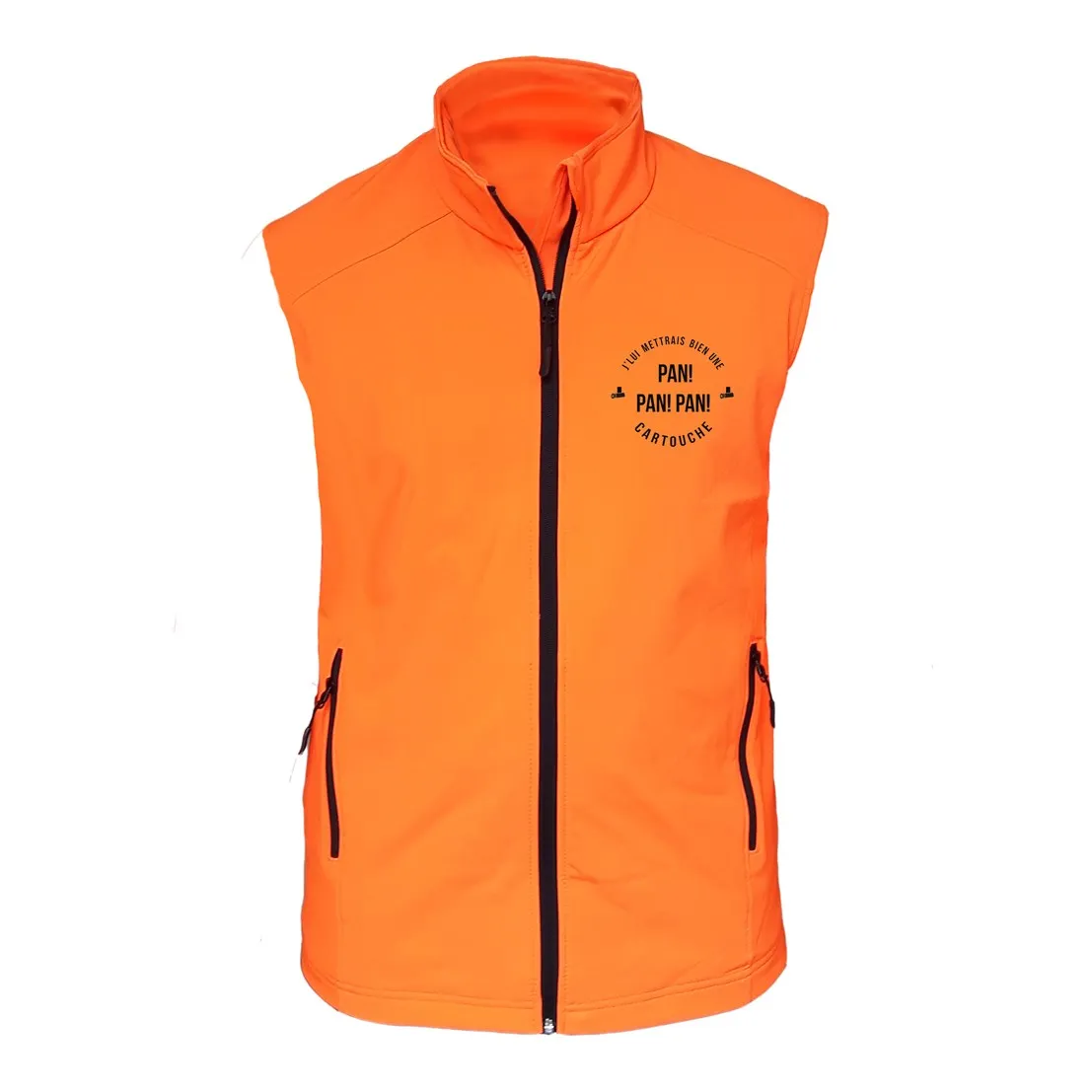 Gilet softshell – J’lui mettrais bien une cartouche