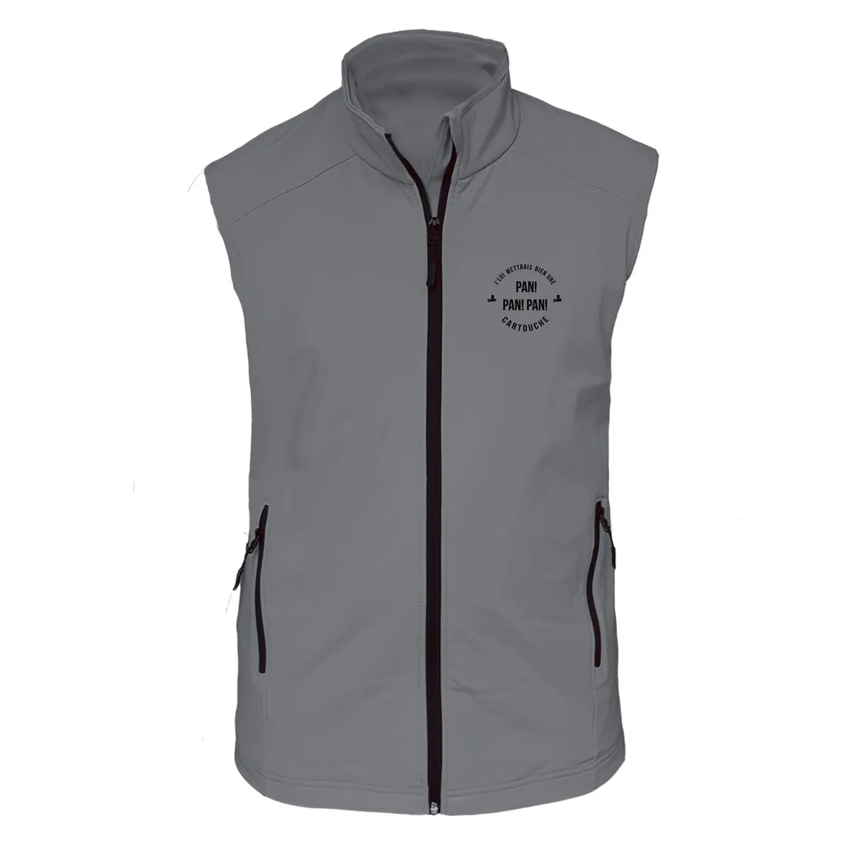 Gilet softshell – J’lui mettrais bien une cartouche