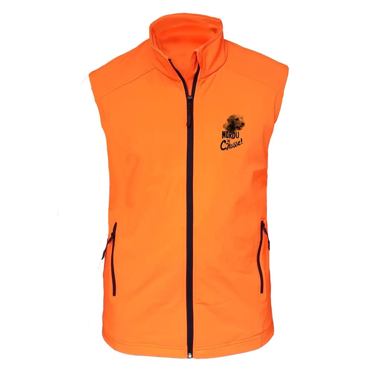 Gilet softshell Basset Fauve de Bretagne – Mordu de chasse