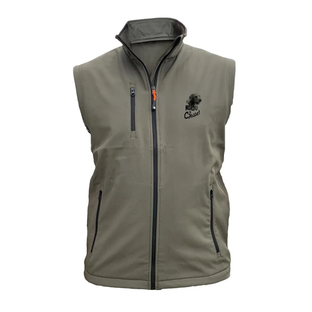 Gilet softshell Basset Fauve de Bretagne – Mordu de chasse