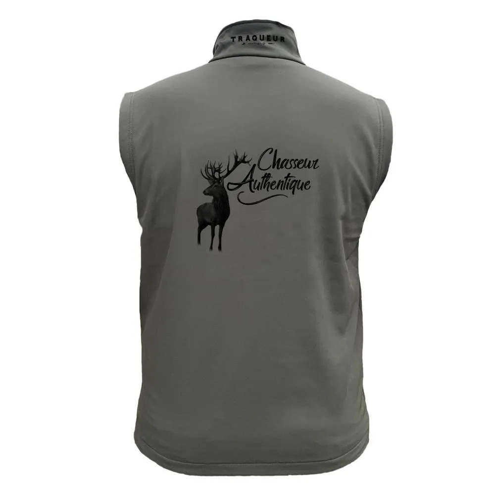 Gilet softshell Cerf – Chasseur Authentique