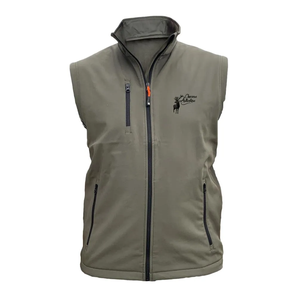 Gilet softshell Cerf – Chasseur Authentique