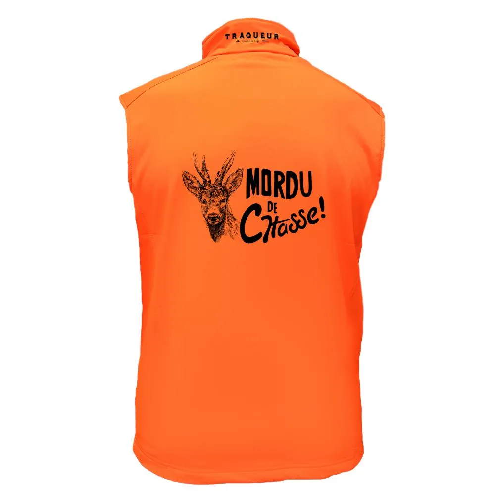 Gilet softshell Chevreuil – Mordu de chasse