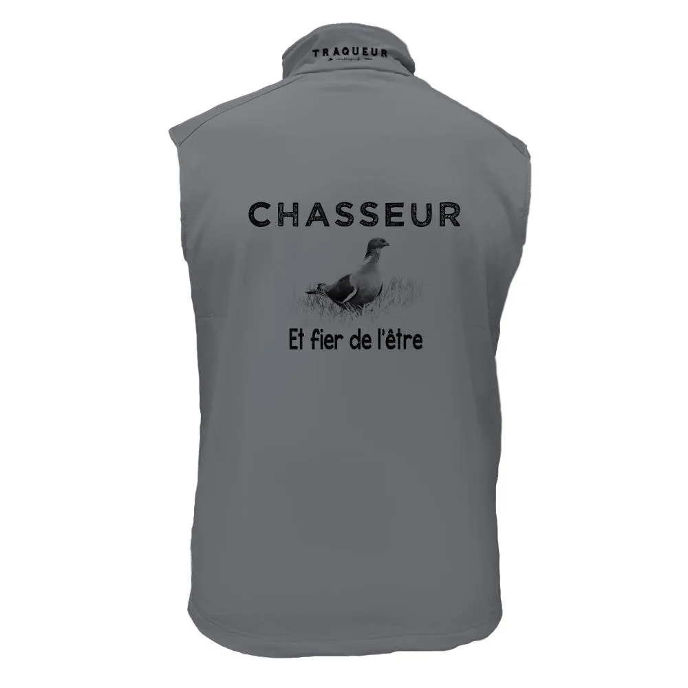 Gilet softshell Palombe – Chasseur et fier de l’être