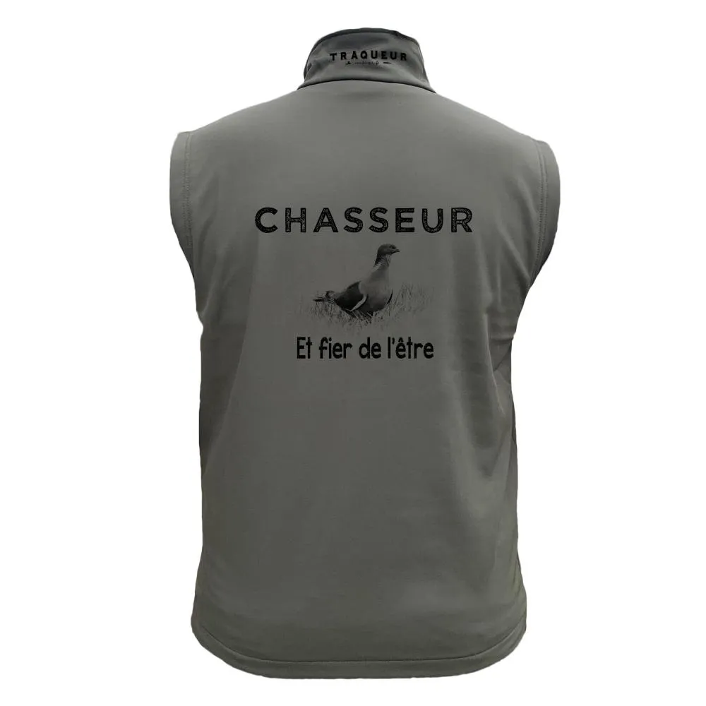 Gilet softshell Palombe – Chasseur et fier de l’être