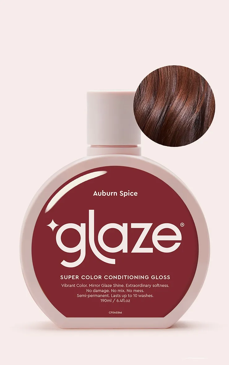 Glaze Gloss pour les cheveux Super Gloss Auburn Spice 190ml