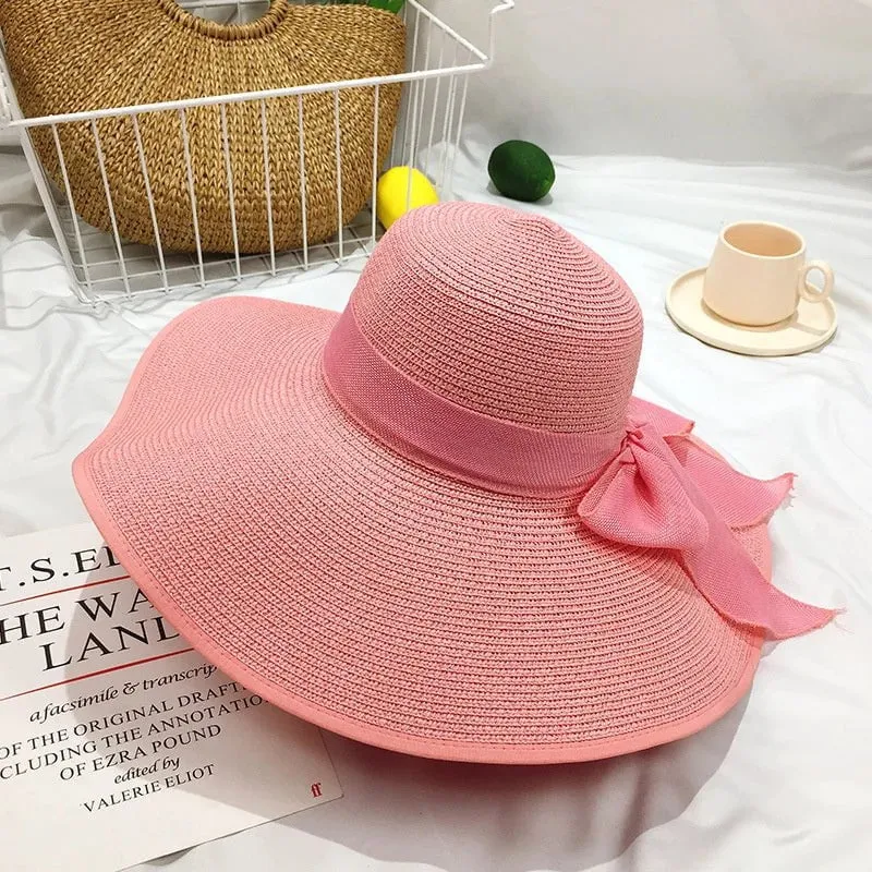 Grand chapeau de plage