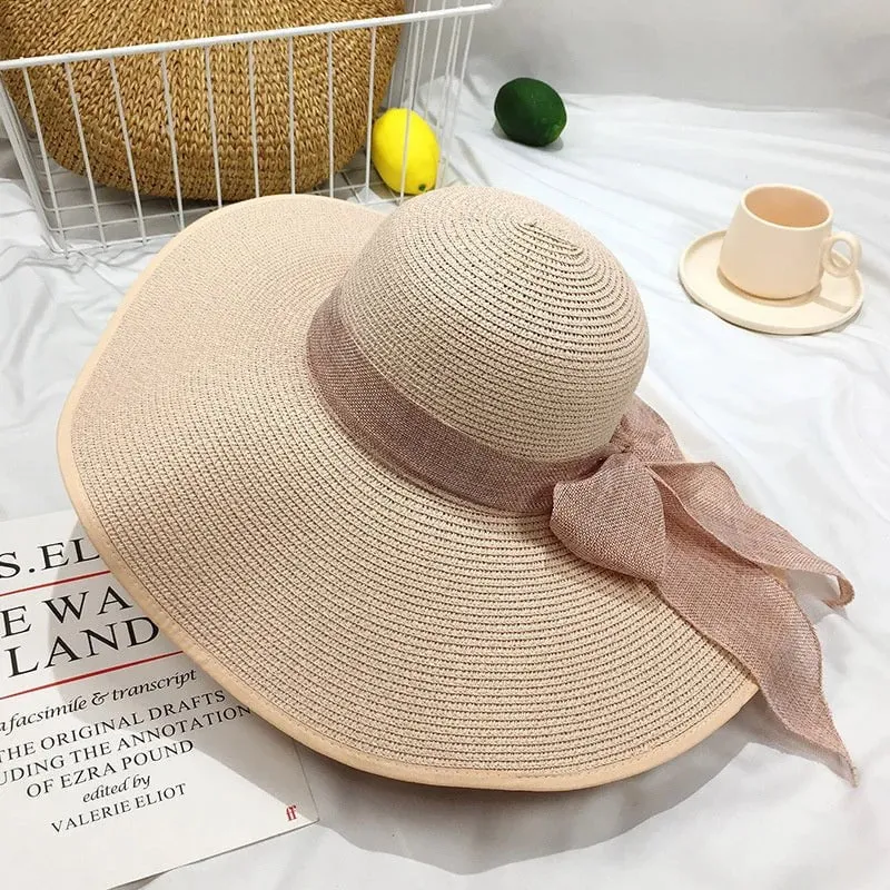 Grand chapeau de plage