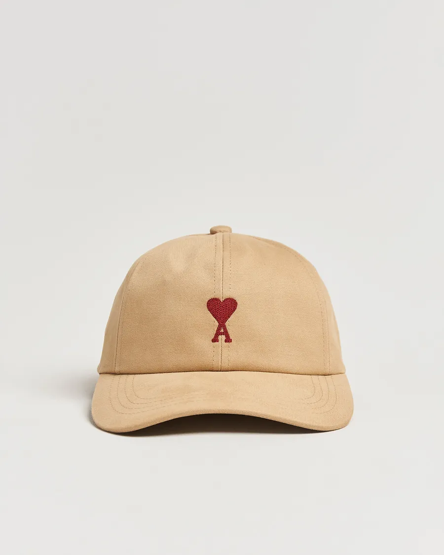 Heart Logo Cap Sand